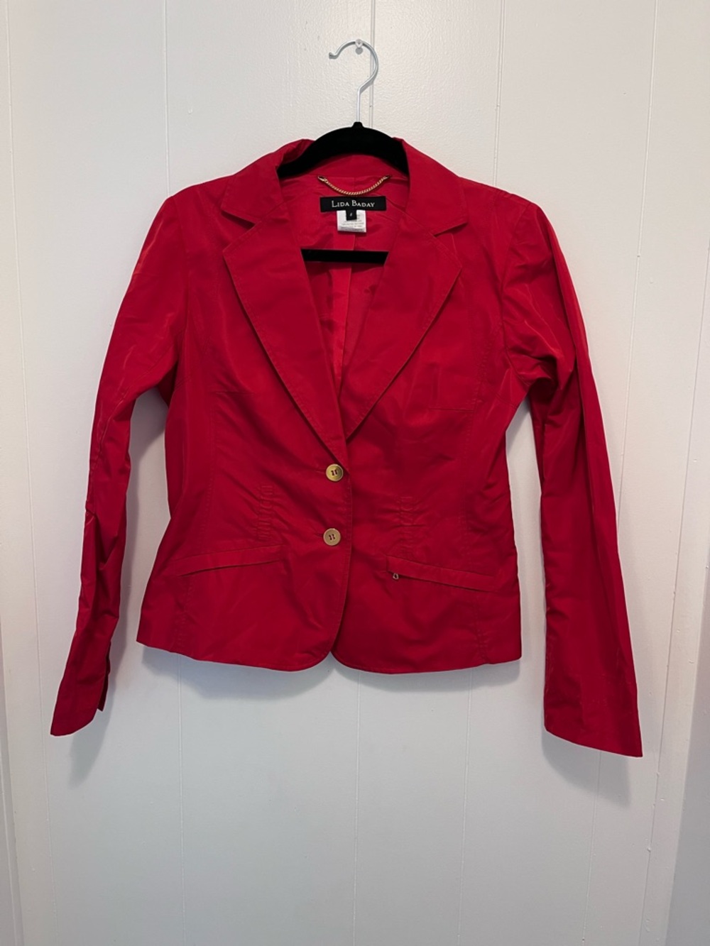 Lida Baday Red Jacket Blazer